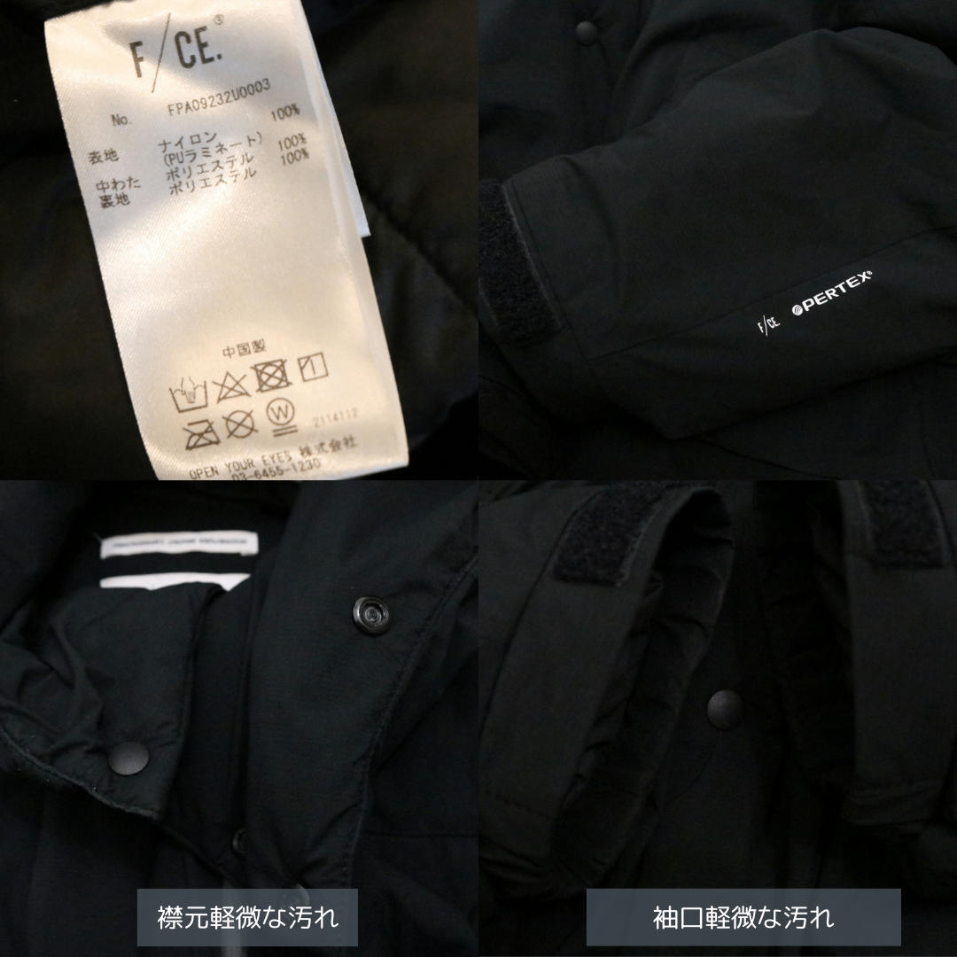 F/CE(エフシーイー) PERTEX PADDING FESTIVAL JK
