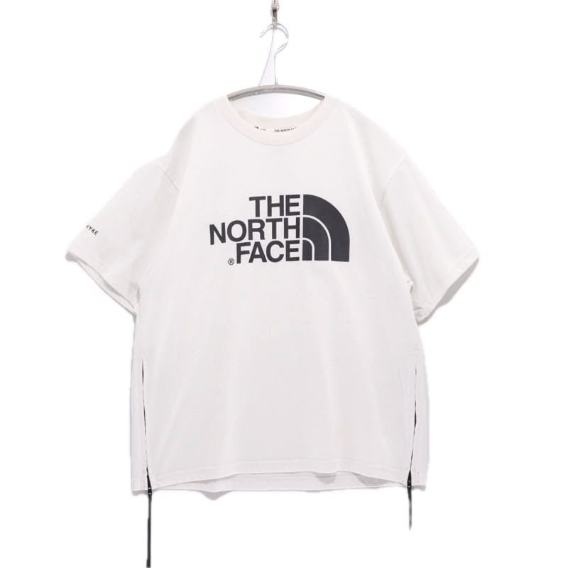THE NORTH FACE × HYKE 19SS | Side Zip S/S Tee "White" (NTW391HY)