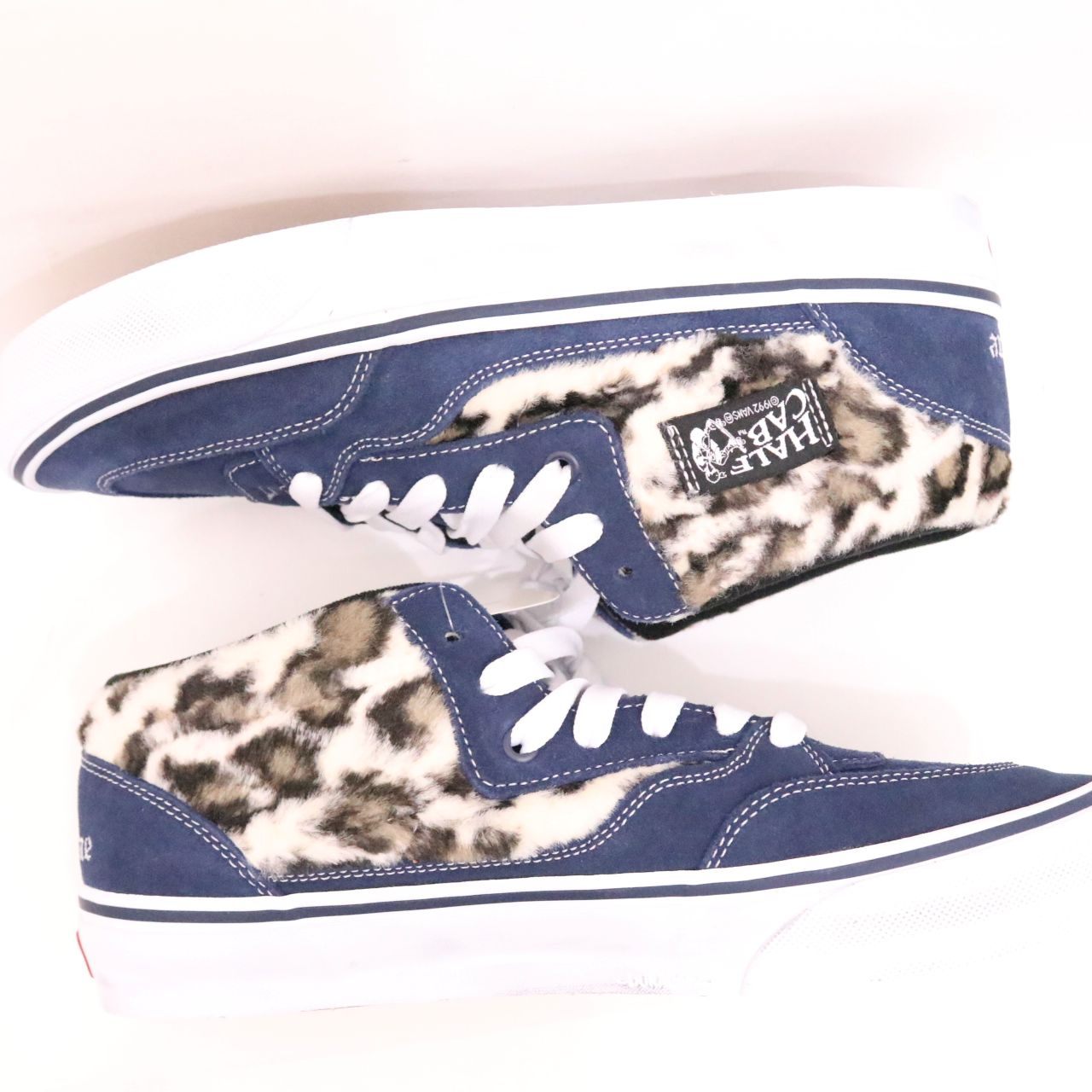 SUPREME(シュプリーム)×VANS(ヴァンズ) 23AW SKATE HALF CAB 92 LEOPARD NAVY