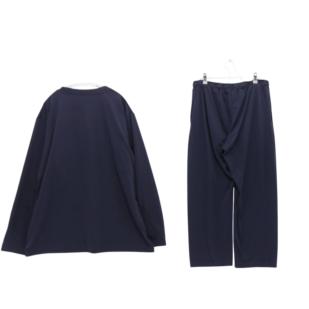TENTIAL 25SS | BAKUNE Dry Long Sleeve T-Shirt & Long Pants "Navy" (25SSBA003M / 25SSBA004M)