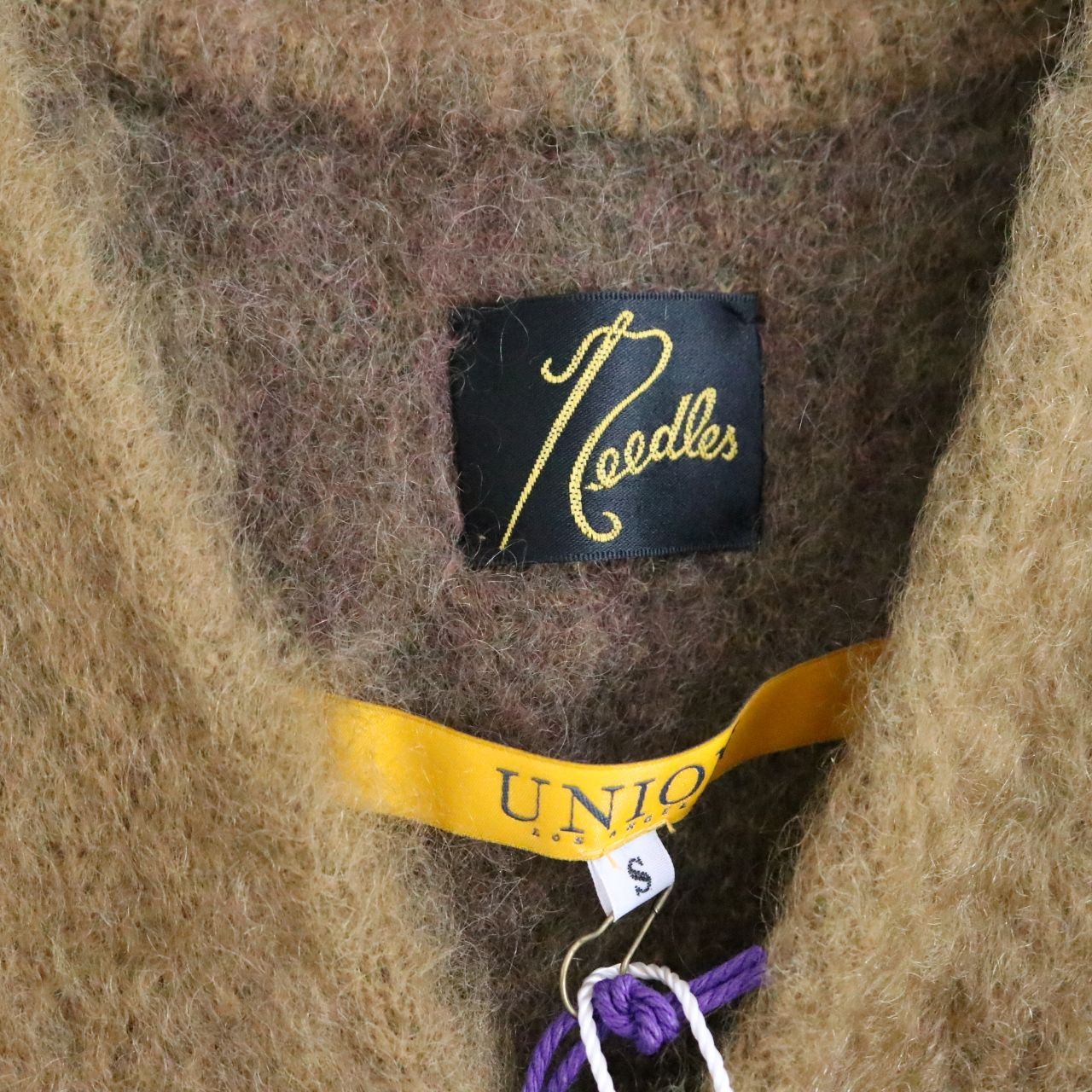 Needles(ニードルス) 22AW UNION別注 モヘアカーディガン