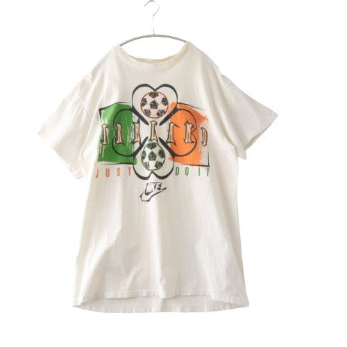 90s USA製 NIKE ナイキ vintage XL メンズ 半袖Tシャツ 銀タグ IRELAND