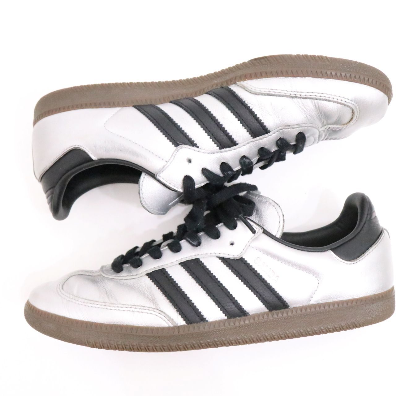 adidas(アディダス) 24SS SAMBA OG W SILVMT CBLACK GUM5