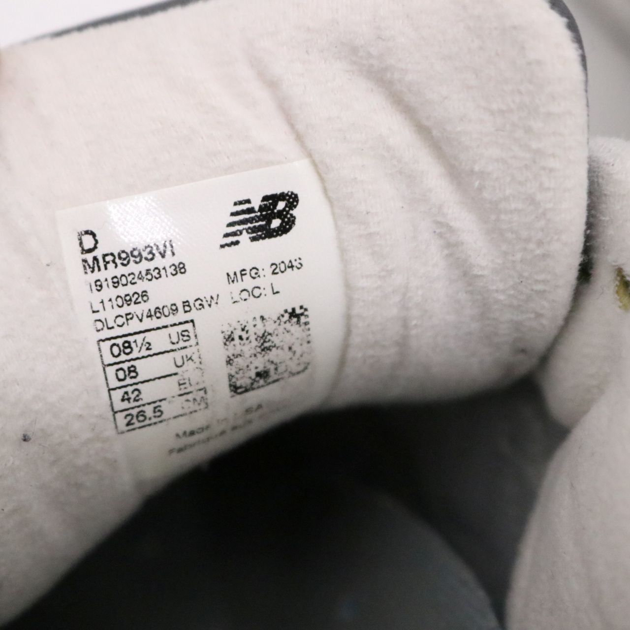 NEW BALANCE(ニューバランス) MR993VI USA製