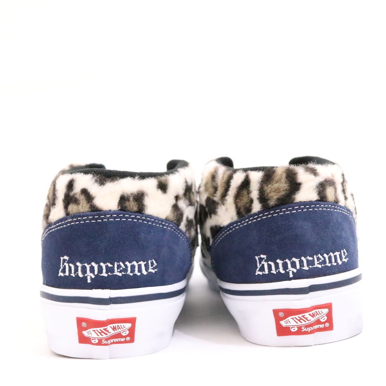 SUPREME(シュプリーム)×VANS(ヴァンズ) 23AW SKATE HALF CAB 92 LEOPARD NAVY