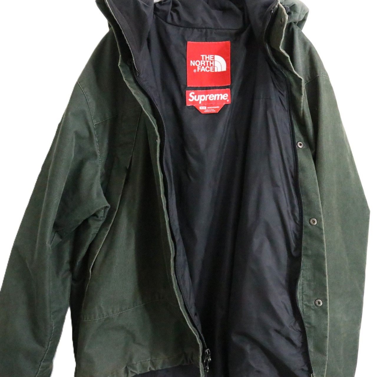 THE NORTH FACE(ザノースフェイス)×SUPREME(シュプリーム) 12AW Corduroy Mountain Shell Jacket