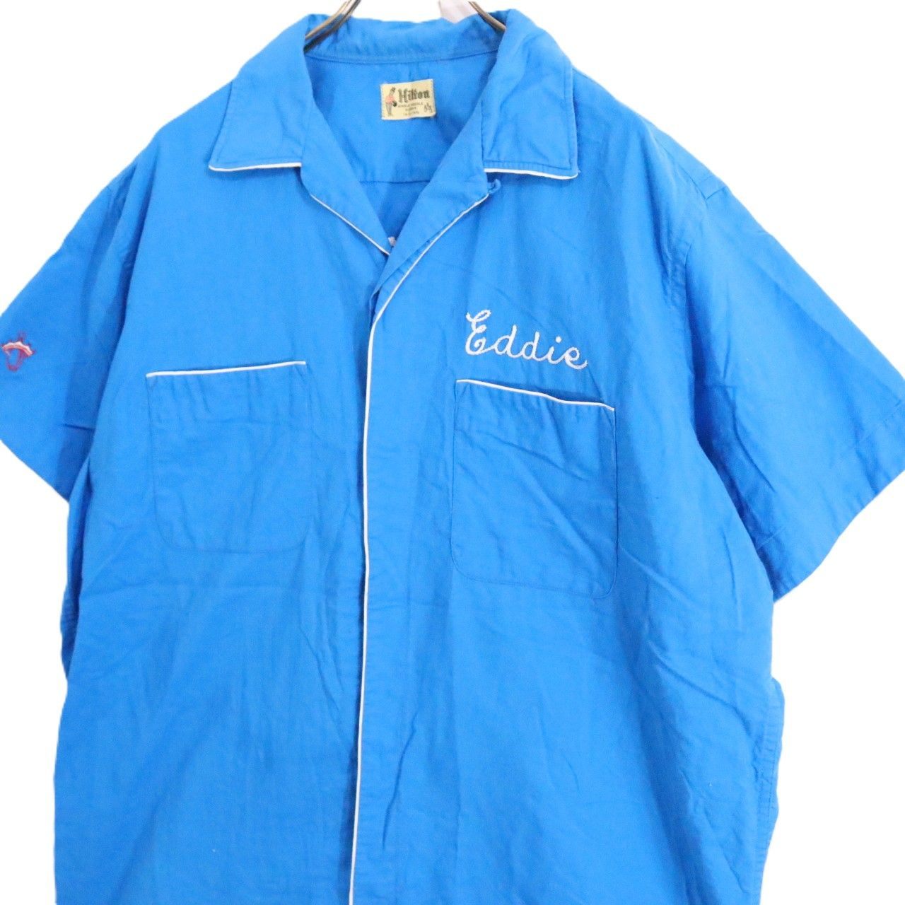 50s 60s vintage HILTON ヒルトン ボーリングシャツ