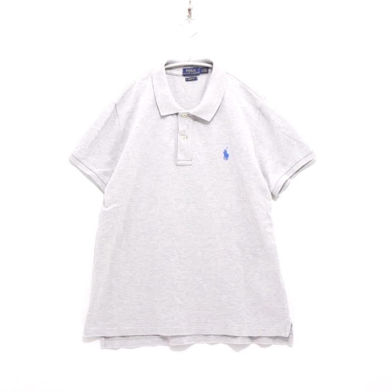 Polo Ralph Lauren | Cotton Pique Polo Shirt "Grey / Blue Pony" (CA56658)