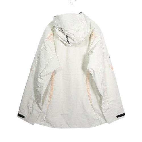 F.C.Real Bristol | AUTHENTIC UTILITY TEAM HALF ZIP JACKET "Off White/Dot Graphic" (FCRB-250000)