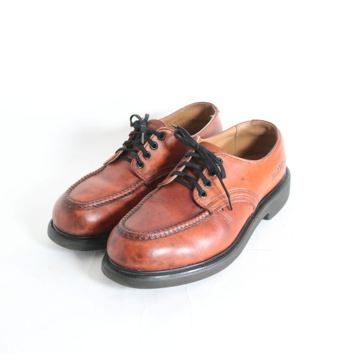 80s vintage RED WING(レッドウイング) スチールトゥ・オックスフォードシューズ