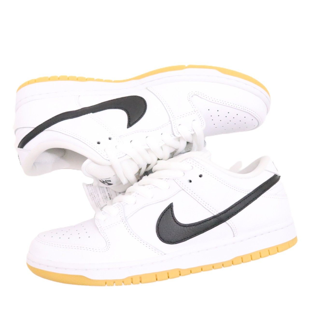 NIKE(ナイキ)SB Dunk Low Pro "White/Black-White-Gum Light Brown"