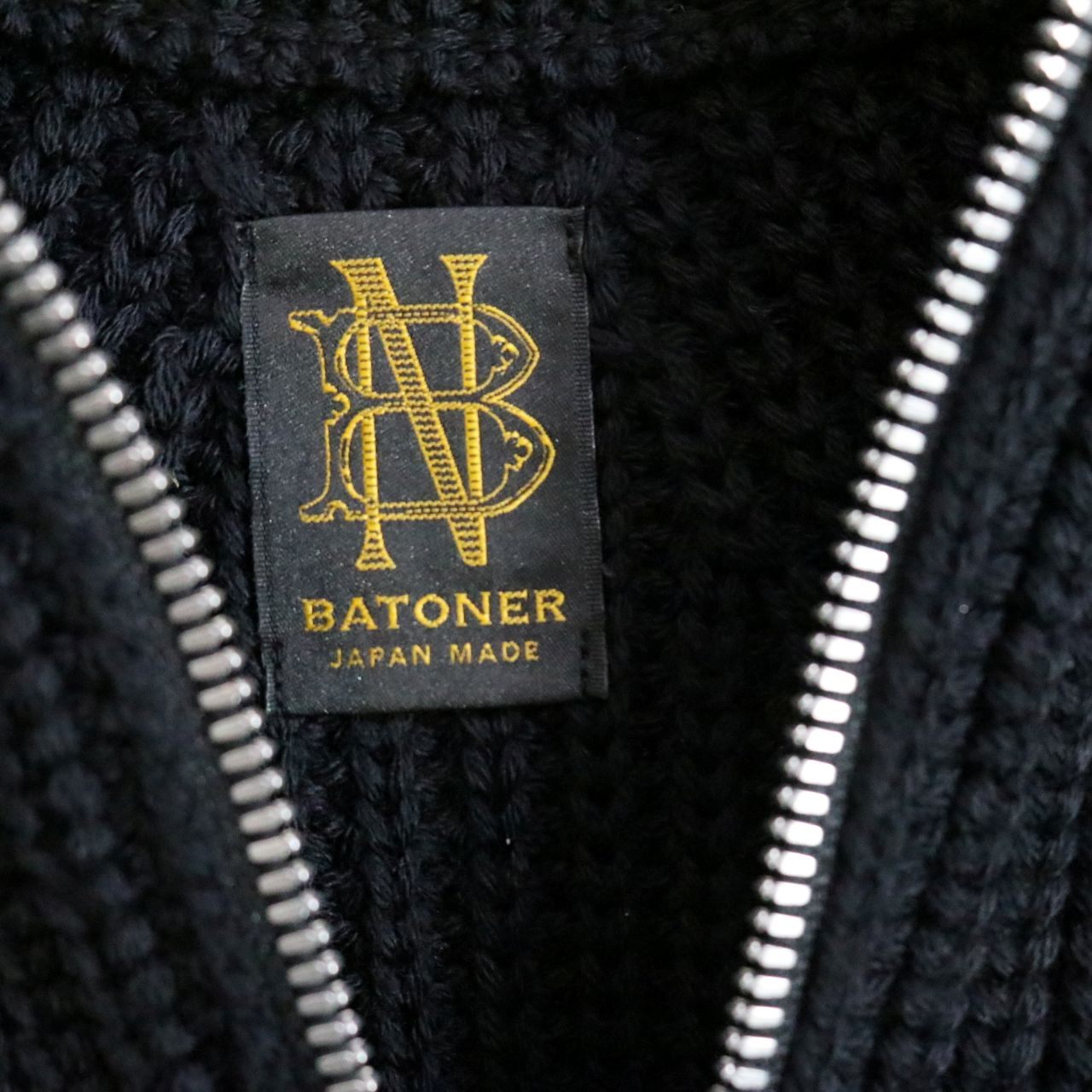 BATONER(バトナー) 24AW SIGNATURE DRIVERS KNIT