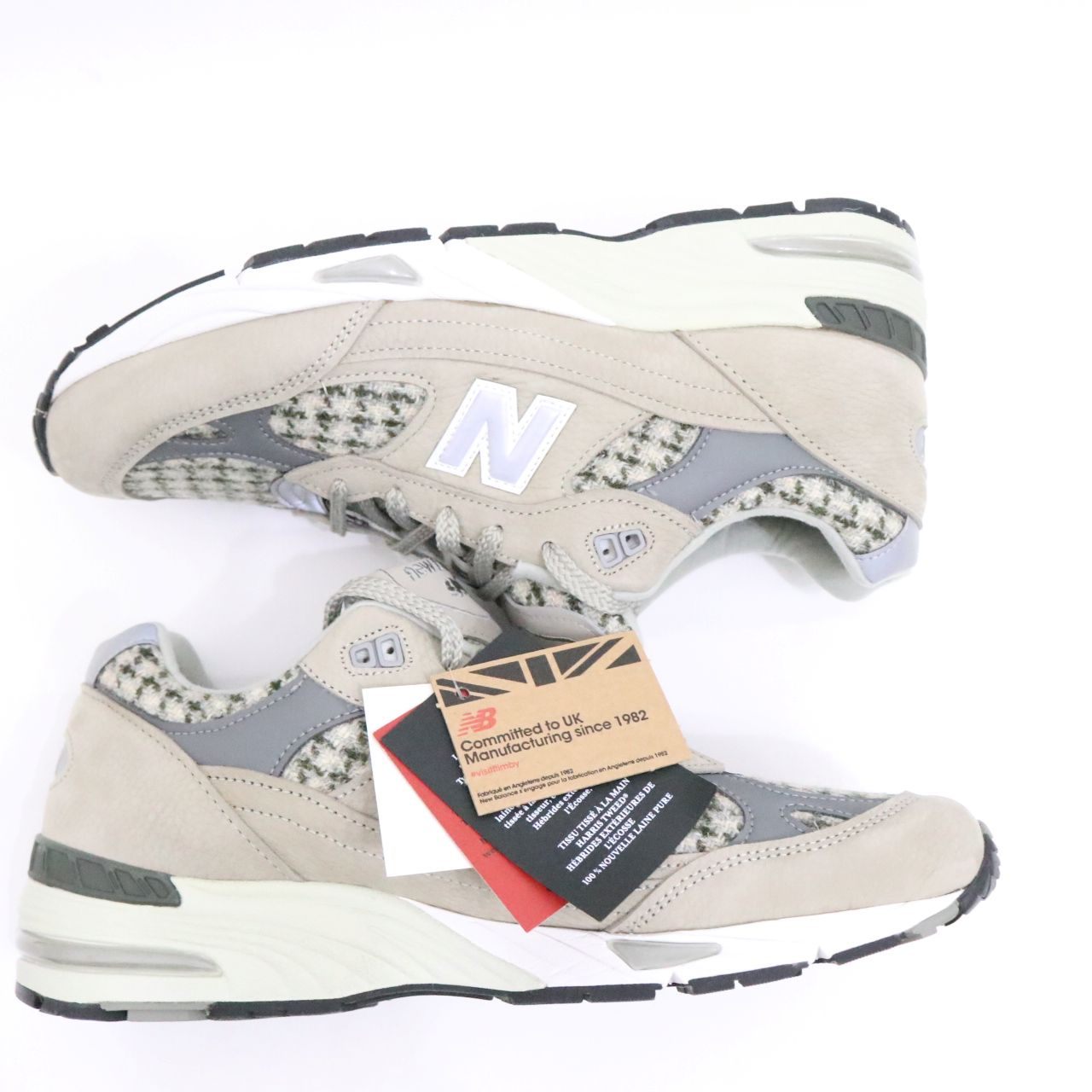 NEW BALANCE(ニューバランス) 21AW M991HT "HARRIS TWEED" MADE IN ENGLAND GREY