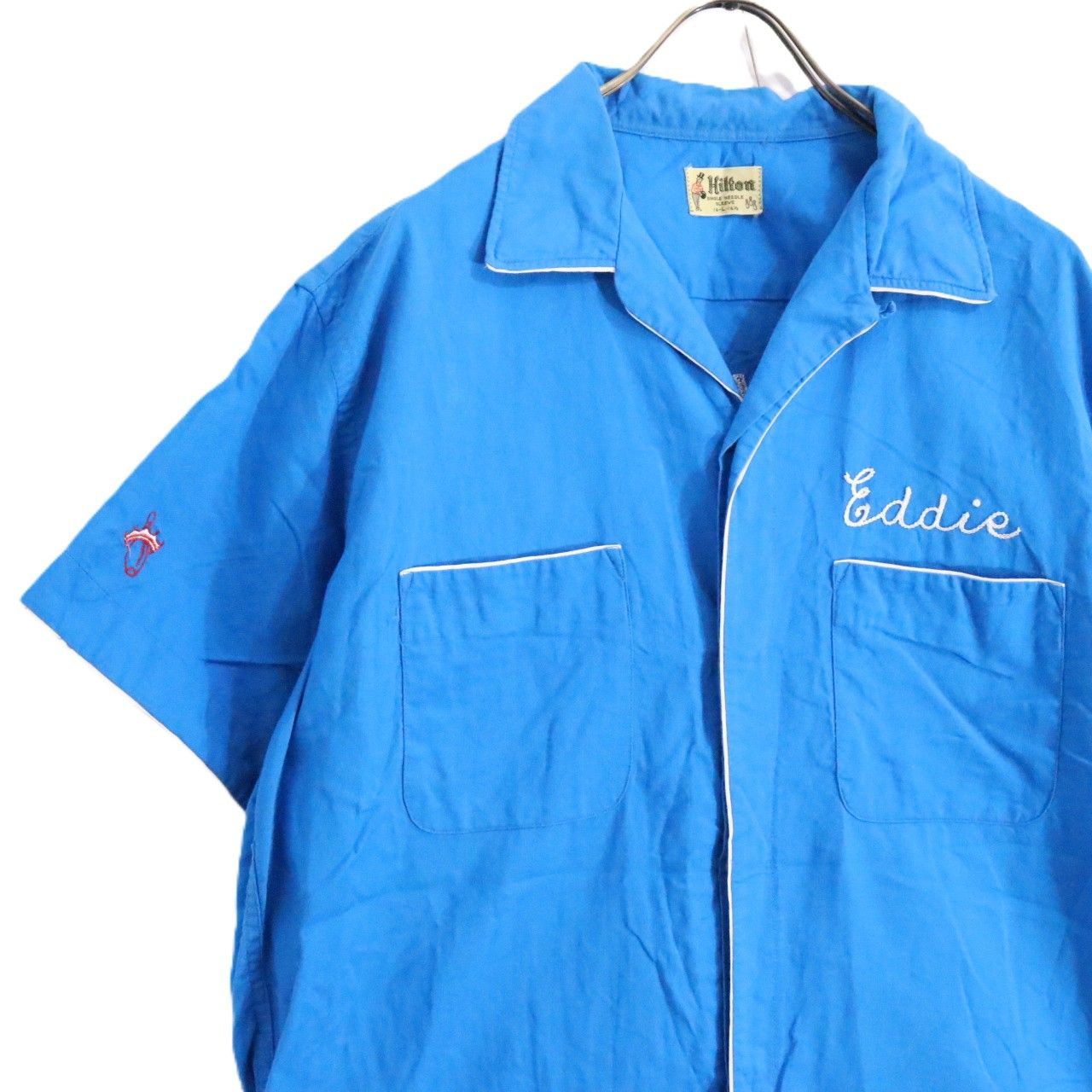 50s 60s vintage HILTON ヒルトン ボーリングシャツ
