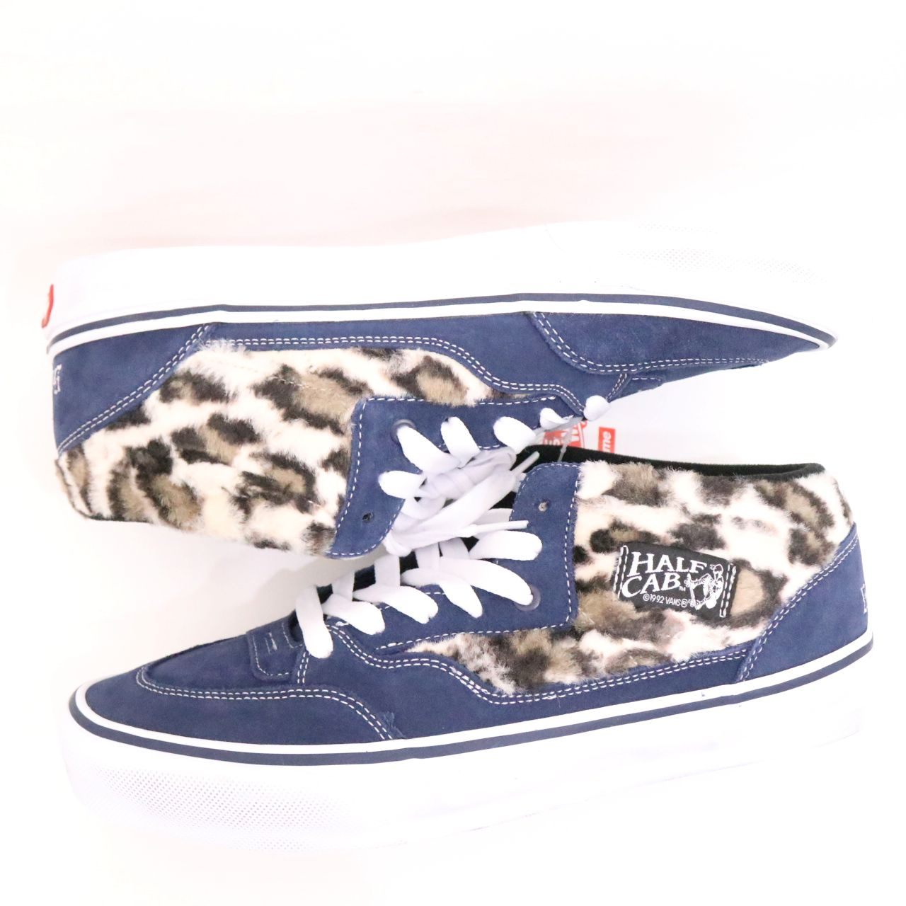SUPREME(シュプリーム)×VANS(ヴァンズ) 23AW SKATE HALF CAB 92 LEOPARD NAVY