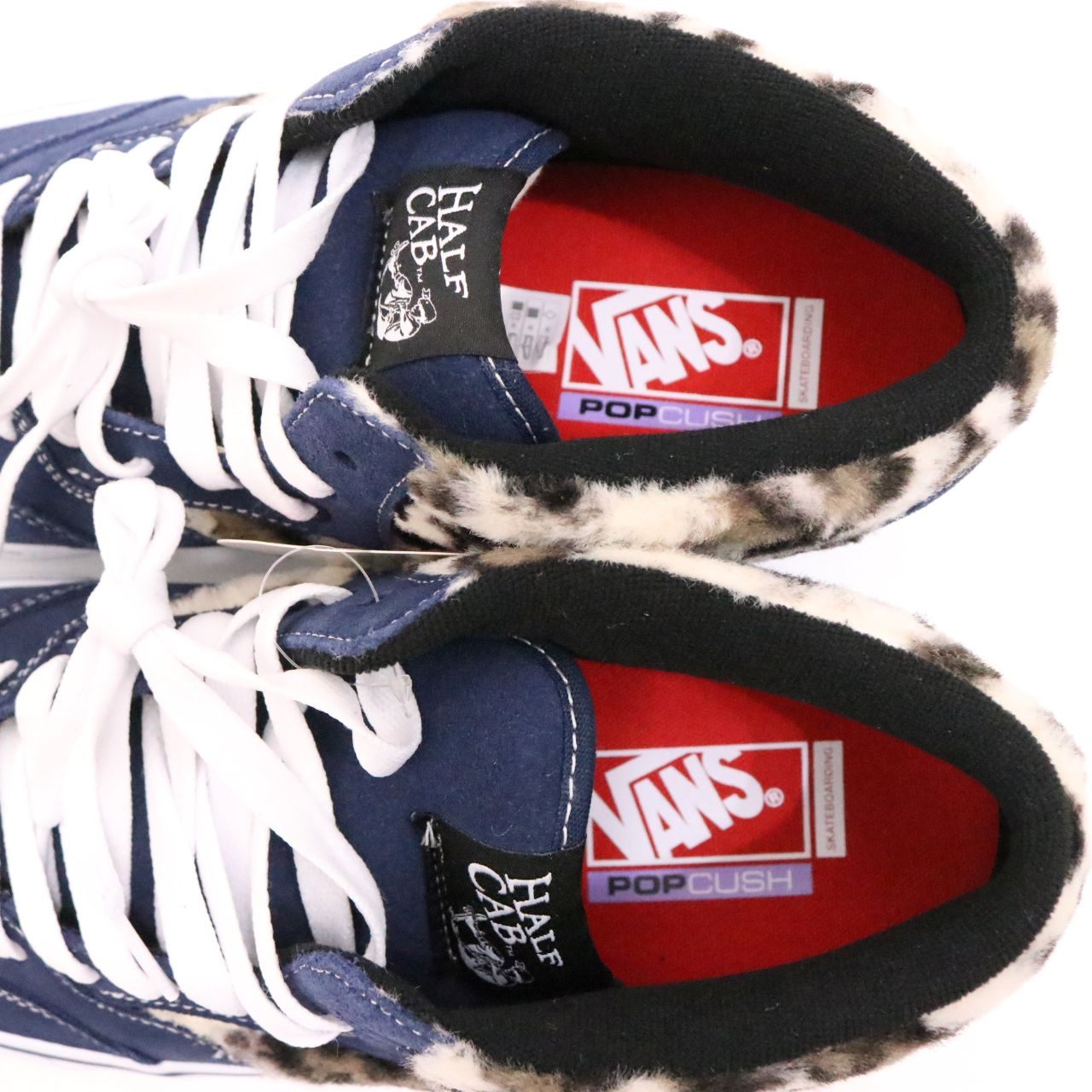 SUPREME(シュプリーム)×VANS(ヴァンズ) 23AW SKATE HALF CAB 92 LEOPARD NAVY