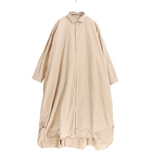 suzuki takayuki ワンピース　オフホワイト suzuki takayuki ワンピース puff-sleeve shirt dress