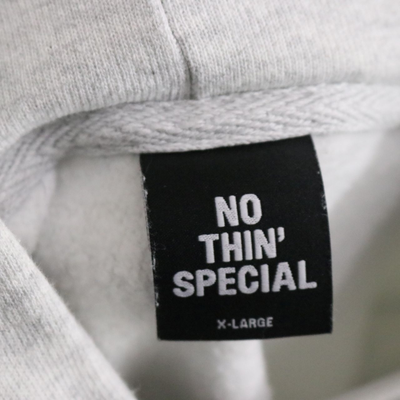 NOTHIN’ SPECIAL(ナッシンスペシャル) LOVER ARCH PULLOVER ASH Champion body