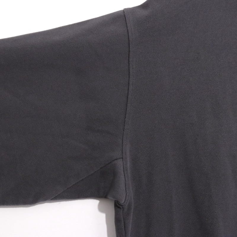 THE NORTH FACE PURPLE LABEL 2025SS | Moss Stitch Field Big Polo "Charcoal" (N25SH091)