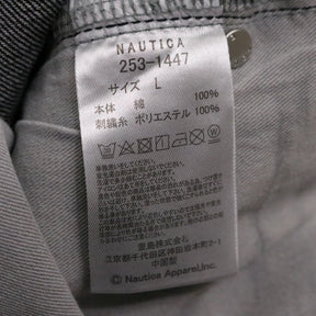 NAUTICA(ノーティカ) Wide Tapered Denim Pants Black