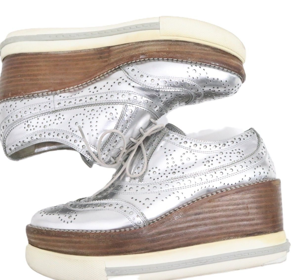 Miu Miu(ミュウミュウ) Platform Oxford Shoes