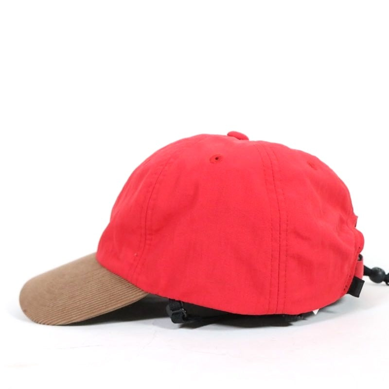 DAIWA PIER39 Tech 6panel Cap corduroy "Brown Red"(BC-34022)