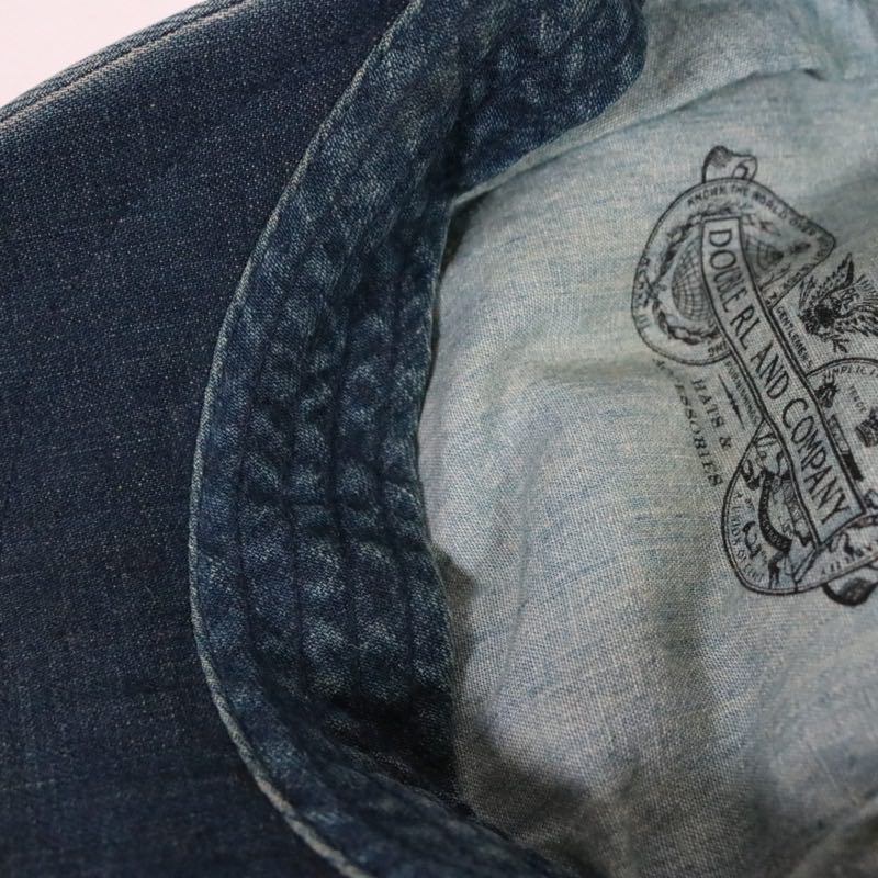 RRL | Indigo Denim Newsboy Cap "Indigo"