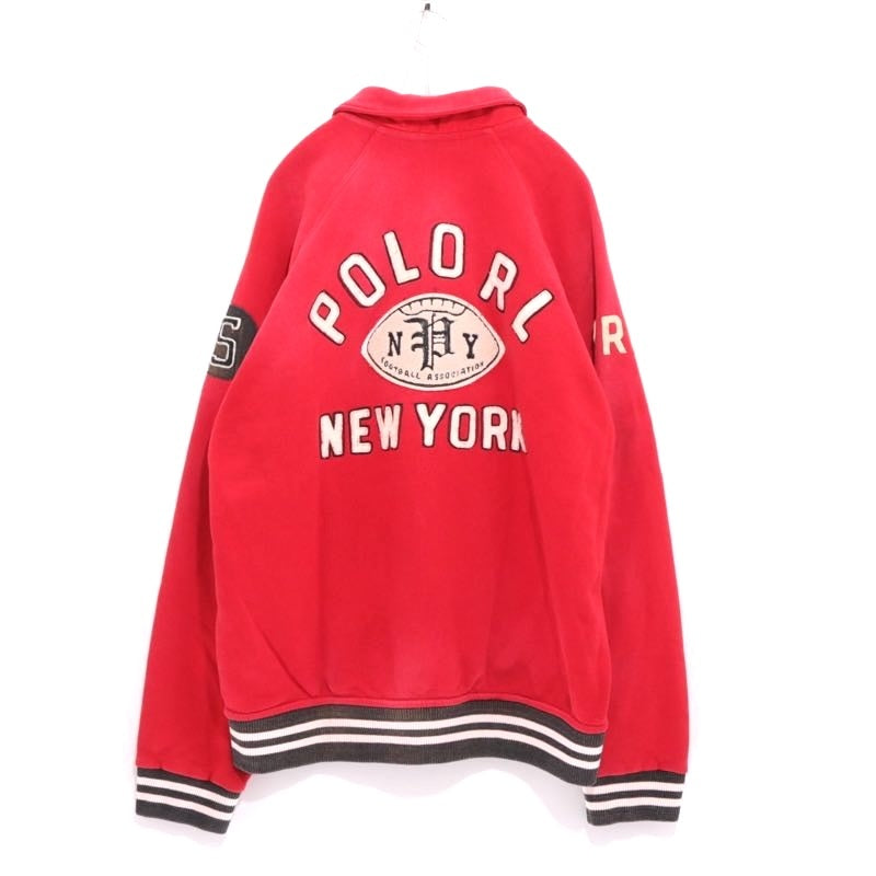 Polo Ralph Lauren | Sweat Stadium Jacket "Native Patch/Red"