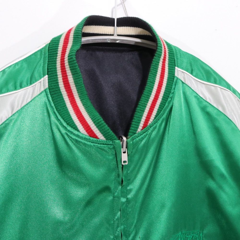 STUSSY 2008 | "AUTHENTIC GEAR" Reversible Dragon Souvenir Jacket