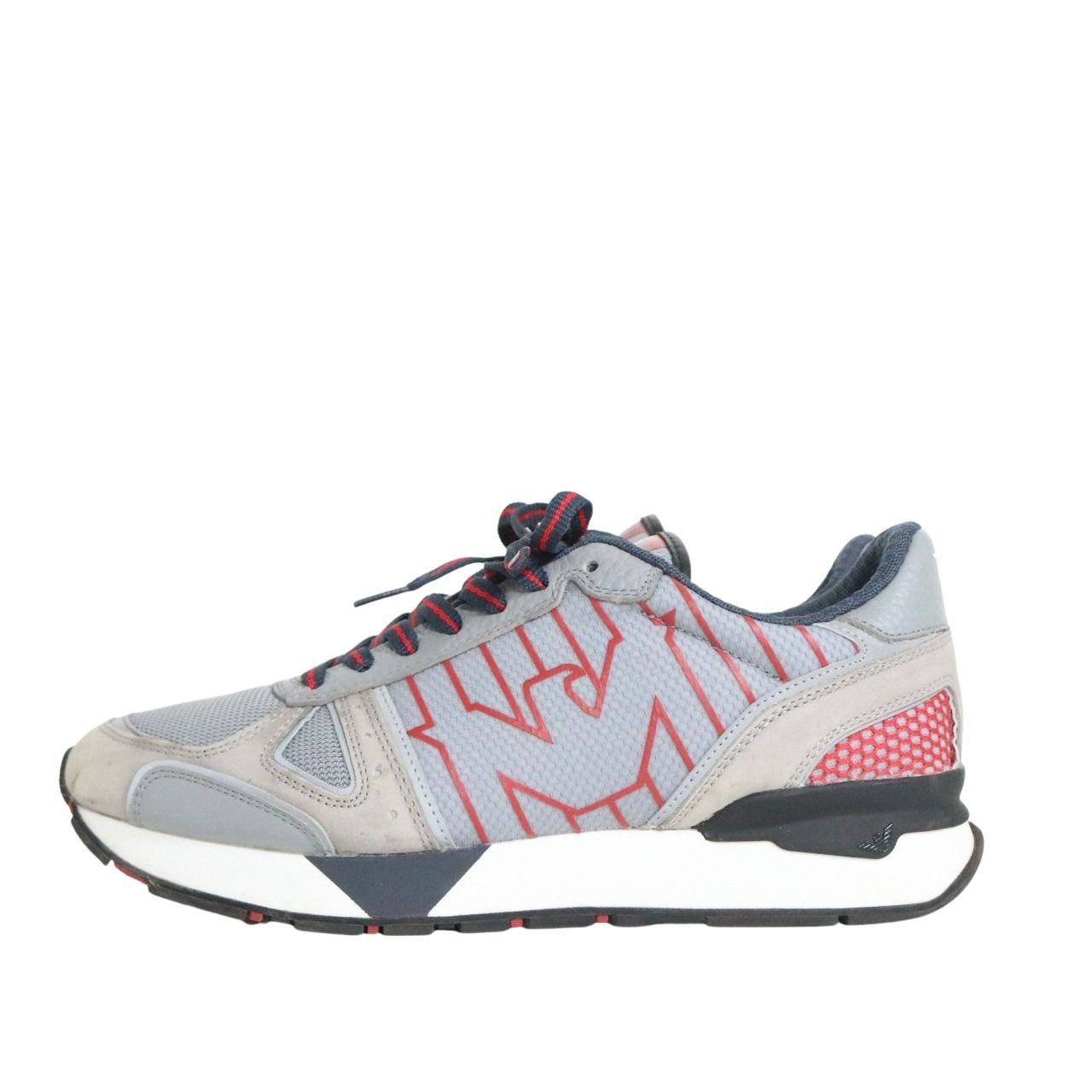 EMPORIO ARMANI(エンポリオアルマーニ) イーグルロゴ ランニングスニーカー