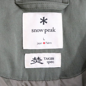 snow peak(スノーピーク) 24AW TAKIBI Weather Padded Jacket