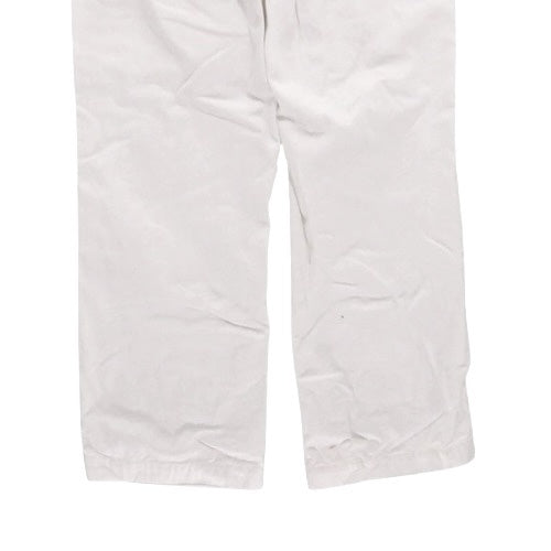 Backers | Cotton Twill Baker Pants "White"