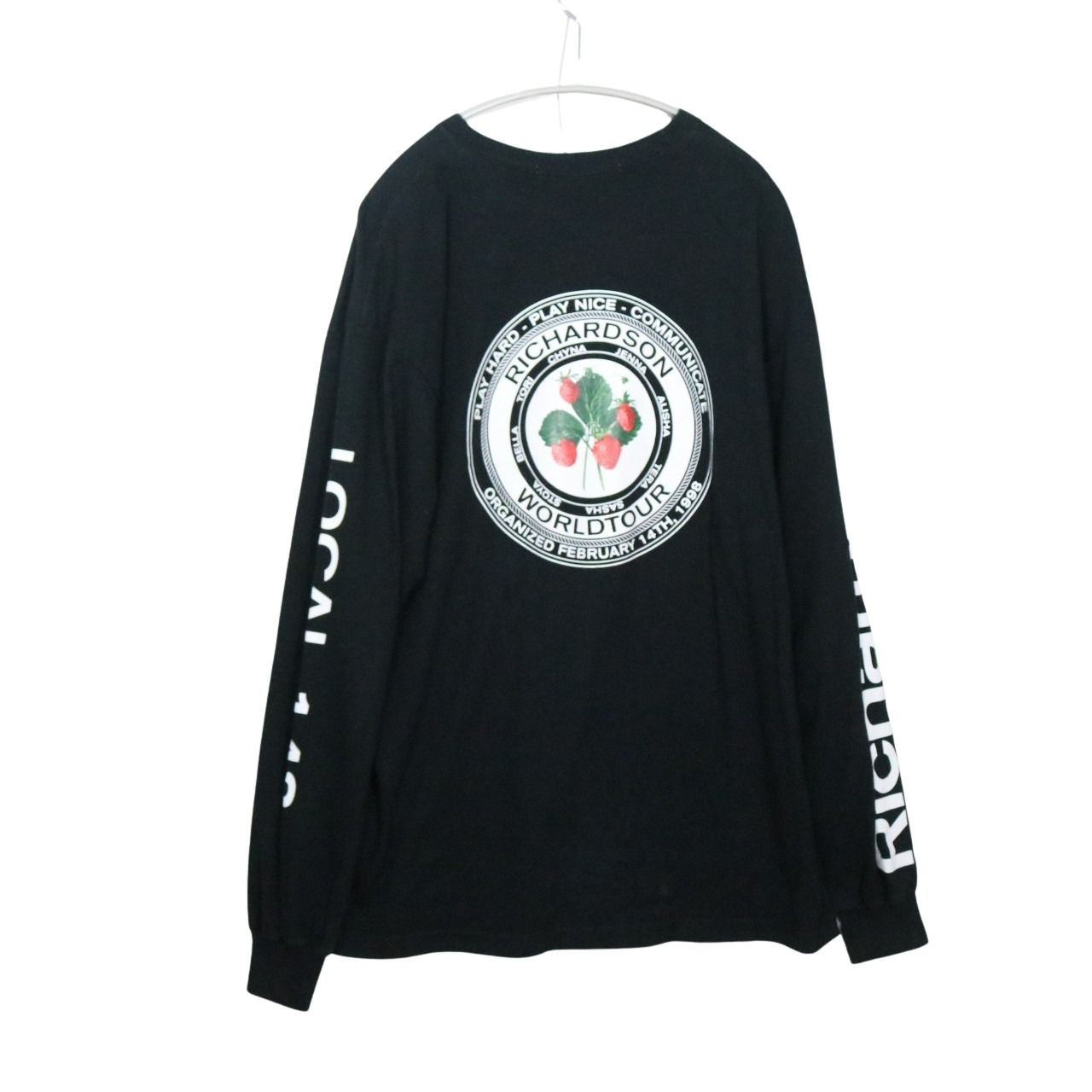Richardson(リチャードソン) 18ss Strawberry Long Sleeve Tee