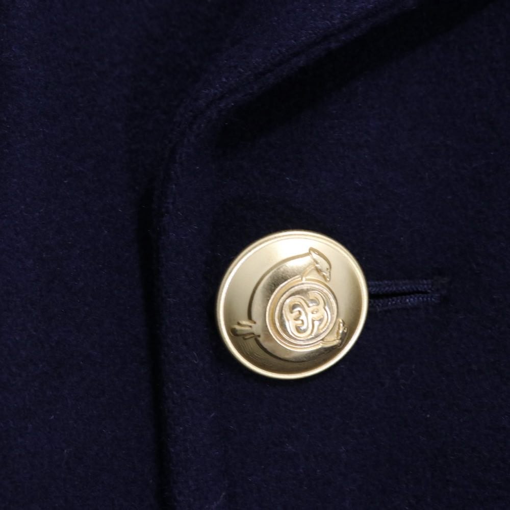 STUSSY 00s | "EPOCHMAKING COLLABORATION" GORE-WINDSTOPPER P-Coat with Gold Buttons