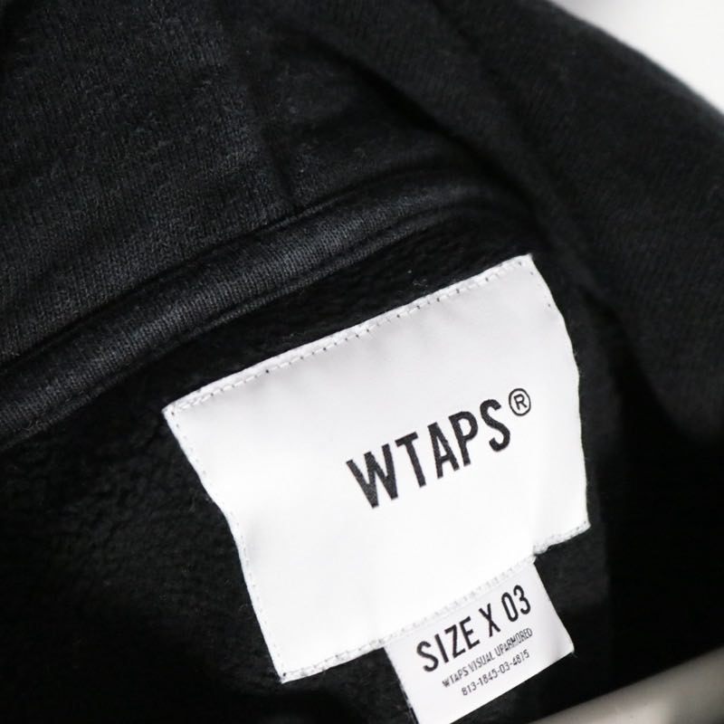 WTAPS 23AW | ACADEMY / HOODY / COTTON "Black" (232ATDT-CSM10)