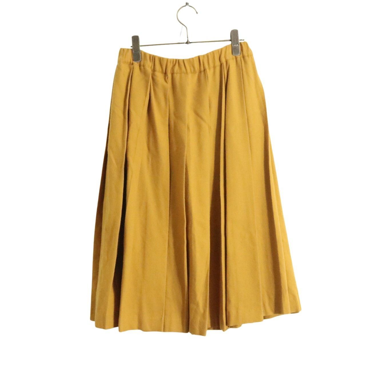 Charpentier de Vaisseau(シャルパンティエ・ドゥ・ヴェッソ) Wool Pleated Skirt