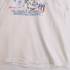 80s FRUIT OF THE LOOM フルーツオブザルーム GEORGE TO GEORGE 200 YEARS USA製 シングルステッチ