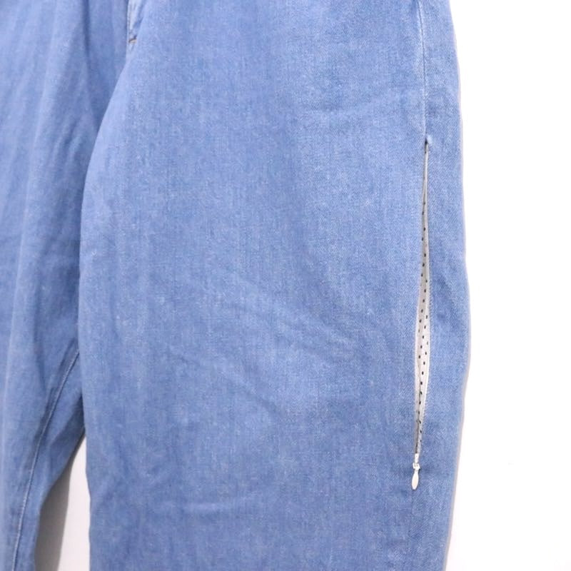 ALOUND 25SS | VENTILATION BLEACH DENIM PANTS "Ice Blue"