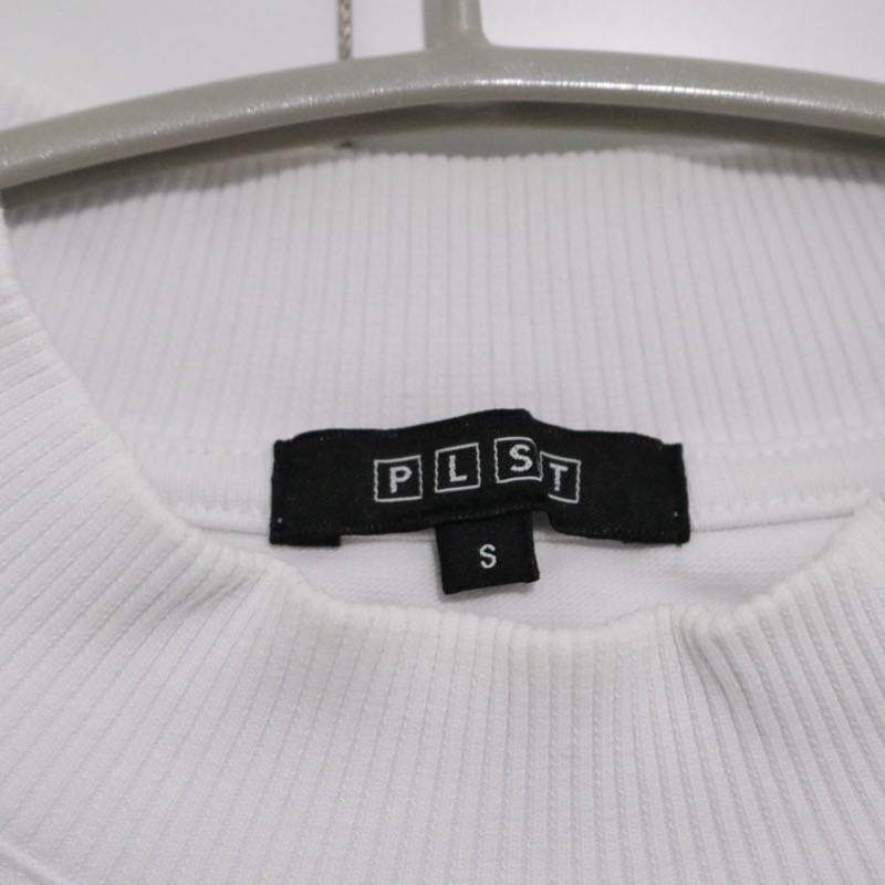 PLST 22ss | Crew Neck Short Sleeve T-shirt "White" (36-2301003)