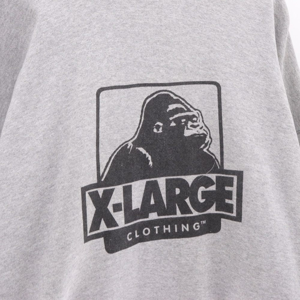 XLARGE | OG Logo Hooded Sweatshirt "Grey"
