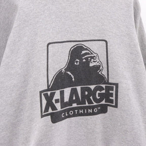 XLARGE | OG Logo Hooded Sweatshirt "Grey"