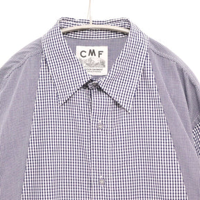 CMF OUTDOOR GARMENT 21AW | PREP L/S SHIRT CHECK "Blue/White" (CMF2102-CS03J)