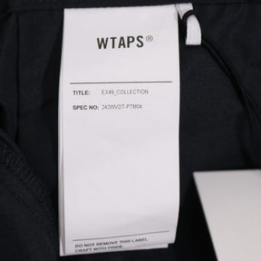 WTAPS 24AW | MILT0001 / TROUSERS / NYCO. WEATHER "Black" (242WVDT-PTM04)
