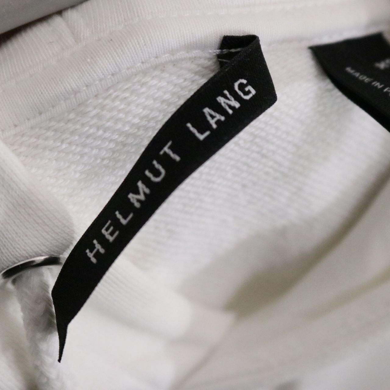 HELMUT LANG(ヘルムートラング) 18AW Box Logo Hoodie