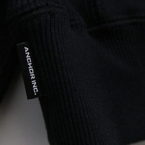 Anchor Inc. 25SS | Crewneck Sweatshirt "Black / Back Print"