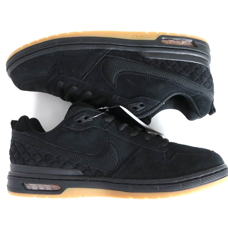 NIKE 26SS | SB PAUL RODRIGUEZ ZOOM AIR LOW "Black/Gum Light Brown" (IQ6827-001)