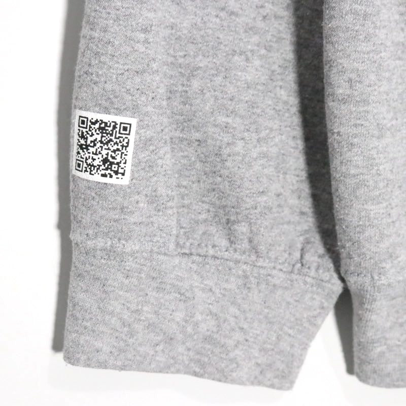 Mercedes Anchor Inc. | Crewneck Sweatshirt "Grey / White Print"