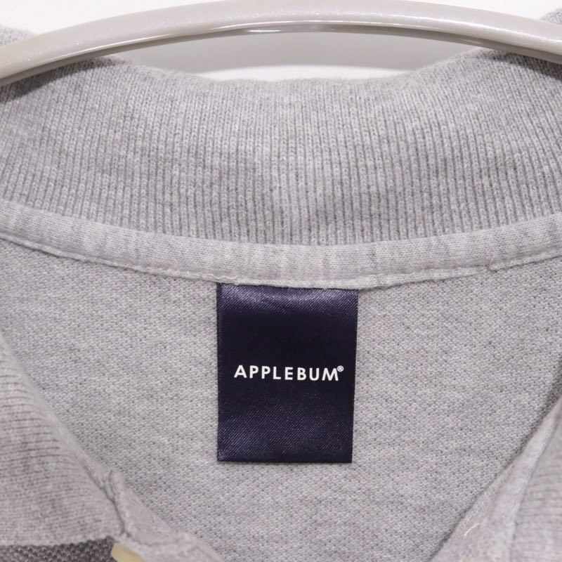 APPLEBUM | "Tribe Lady" Embroidery Polo Shirt "Grey"