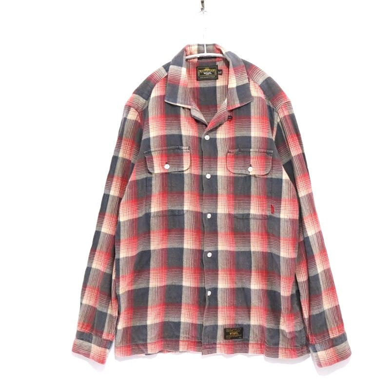 WTAPS 12SS | Union L/S Shirt "Red/Gray"
