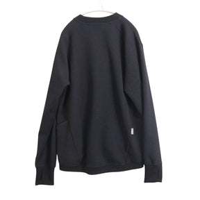 narifuri (ナリフリ)Multi Waffle Crew Neck Sweatshirt